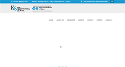 Desktop Screenshot of kbfinancialinc.com